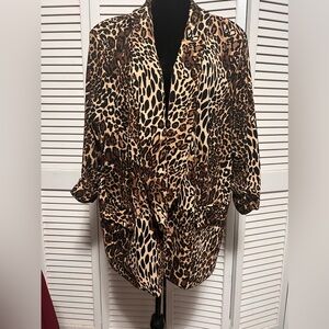 NEW‼️ BAR III Cheetah Blazer Sz 3x